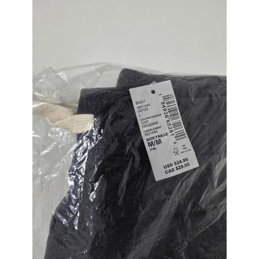 The Children’s Place Kids Fleece Jogger Pants Color OBSIDIAN Size‎ Medium